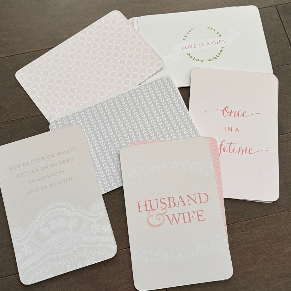 BECKY HIGGINS Wedding Project Life Journalling Cards, Marriage Scrapbook Love